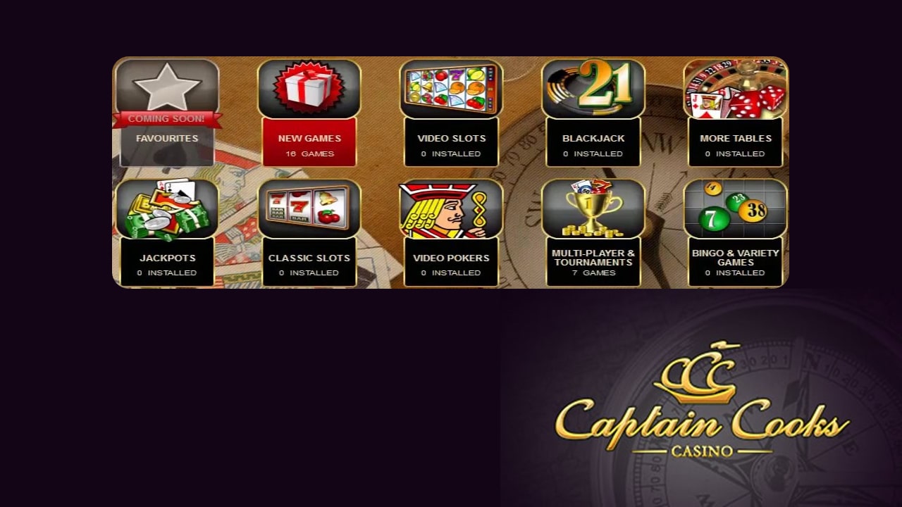 Captain cooks online games