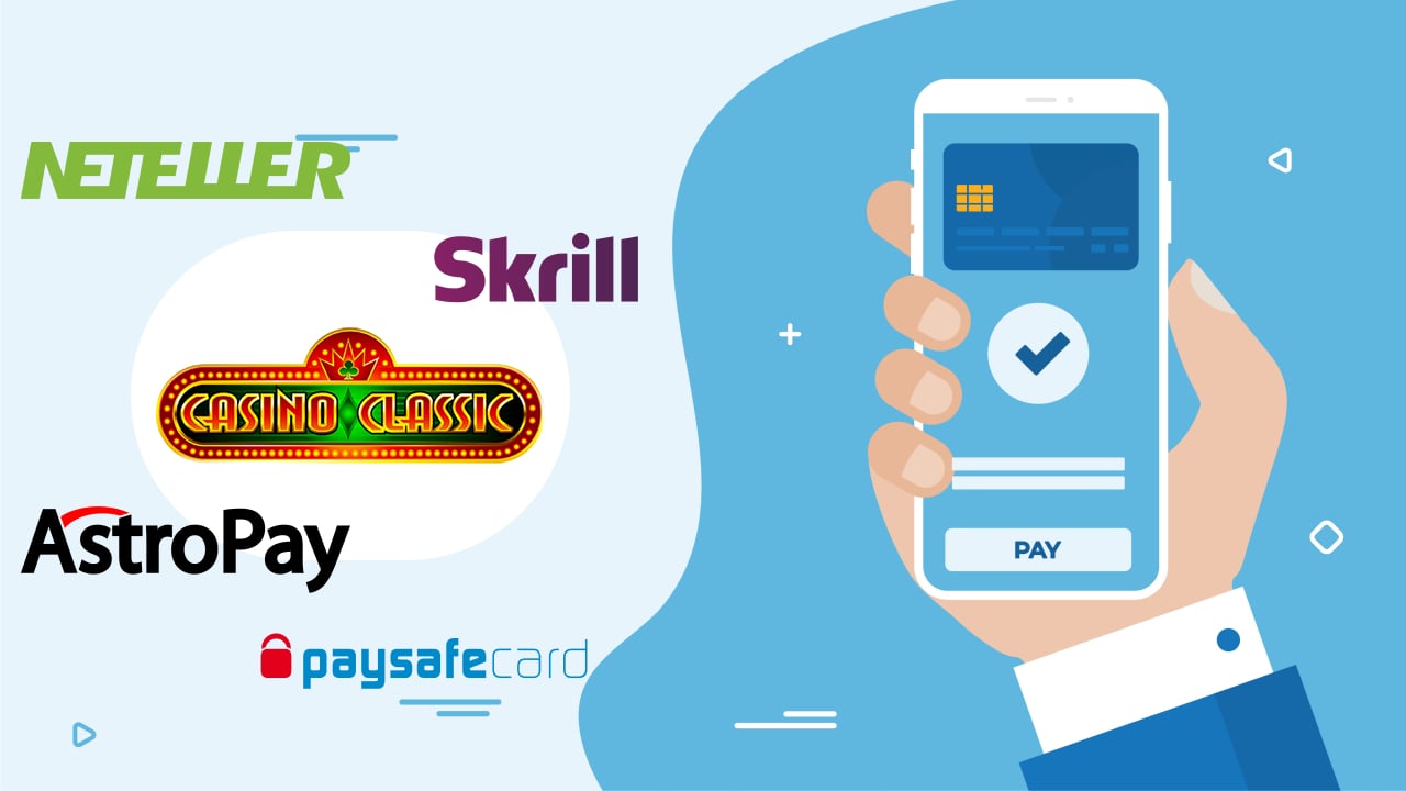 Casino Classic payment methods