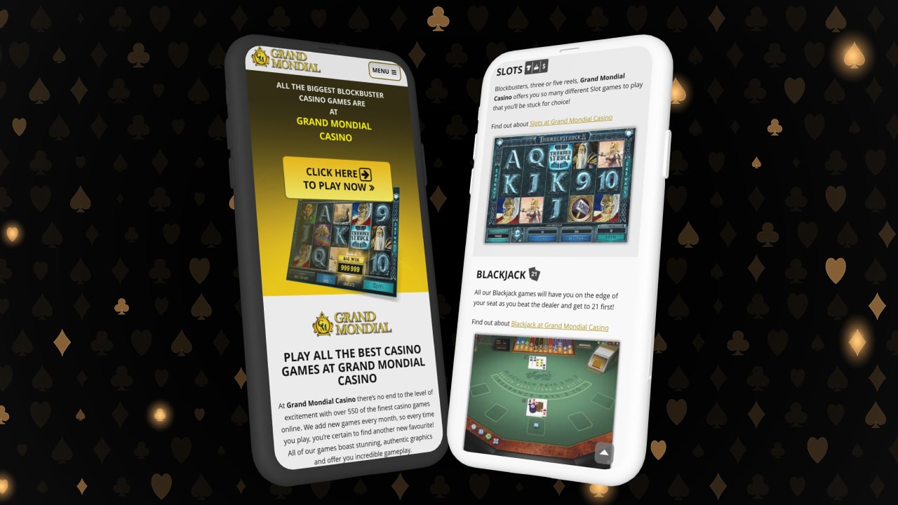 Grand mondial casino on mobile