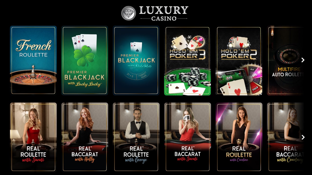 Luxury casino online games