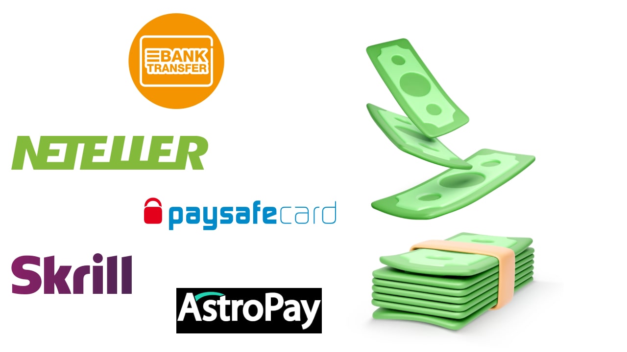 Luxury casino payment methods