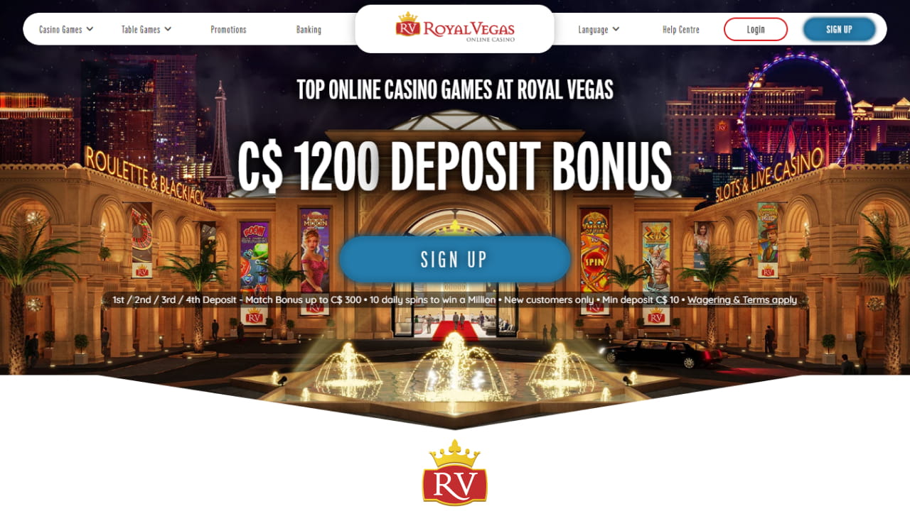 Royal vegas bonuses